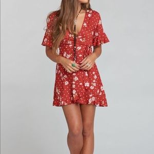Show Me Your Mumu ~ Evelyn Mini Wrap Dress